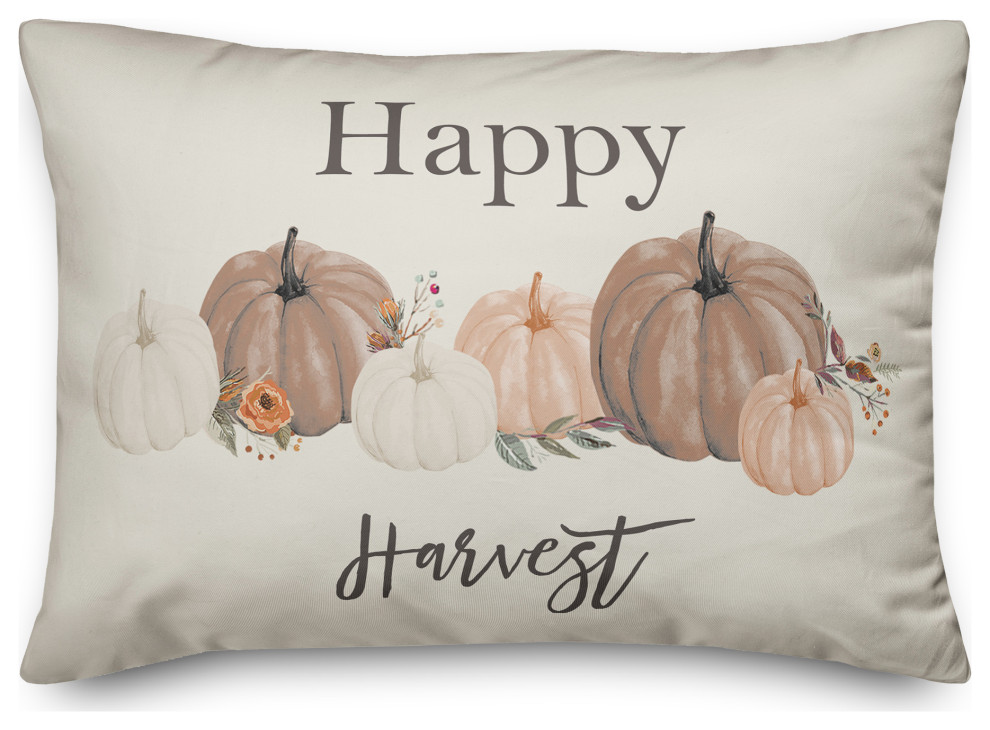 Happy Harvest 14x20 Throw Pillow