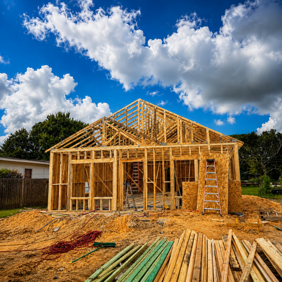 HUD Home Rebuild — From Foundation to Framing & Roof Trusses