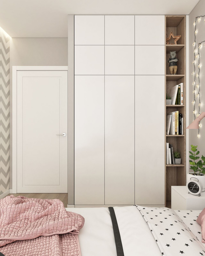 Интерьер квартиры 70 кв.м. для семьи с двумя детьми