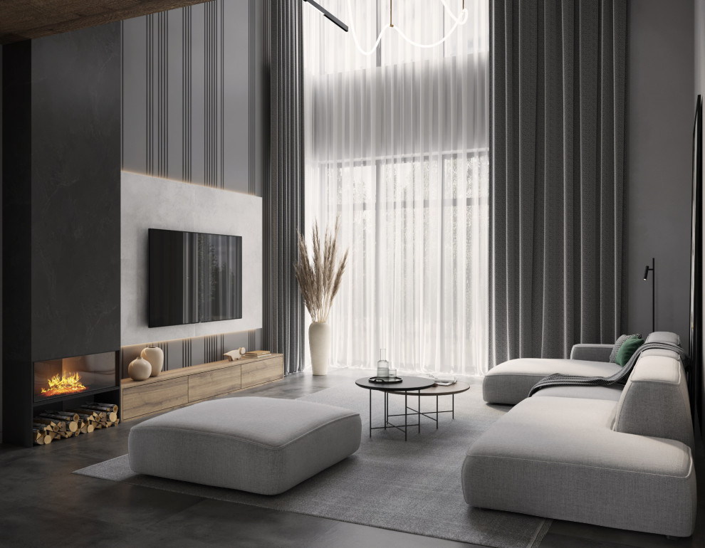 Гостиная со вторым светом