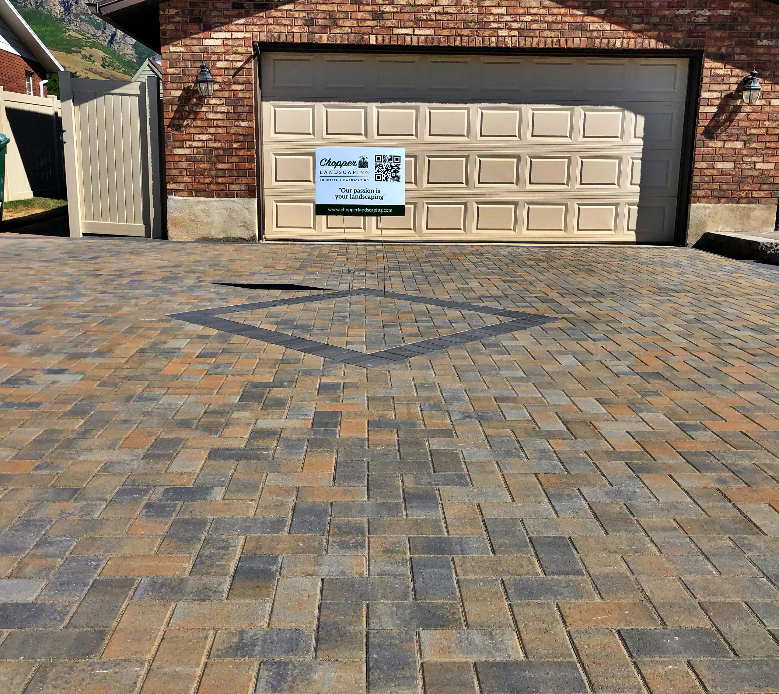 Rustic Style Belgard Pavers Home