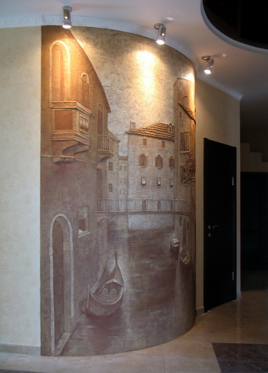 Фрески, росписи, барельефы