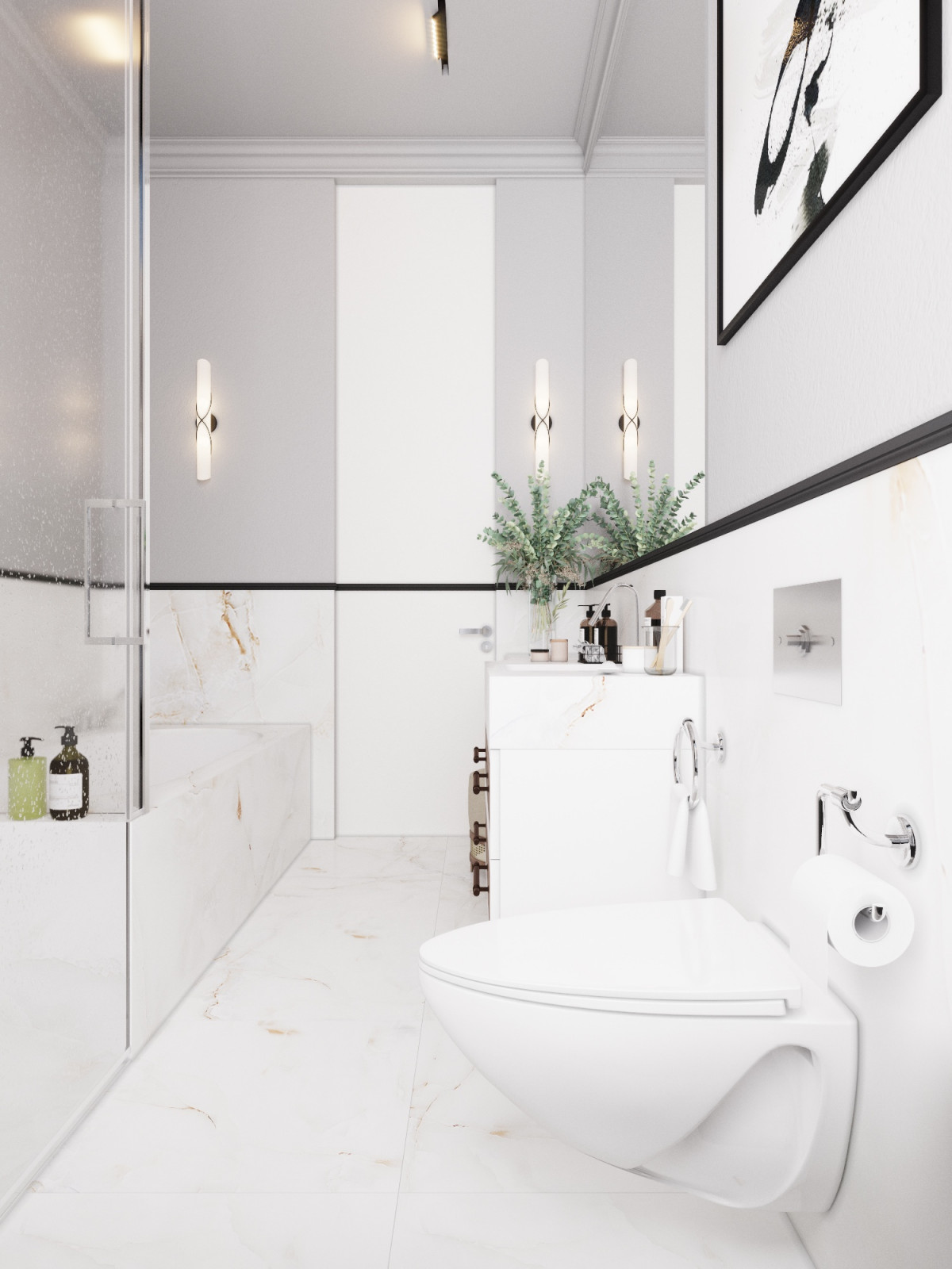 Мастер ванная комната