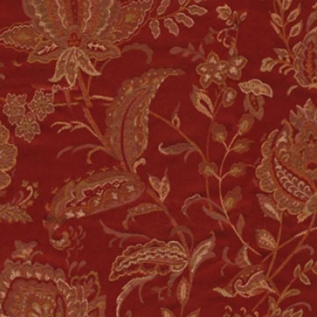 Cumberland Merlot Fabric - Mediterranean - Upholstery Fabric - by RM ...