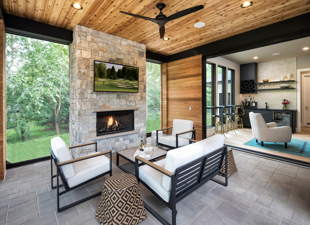 2019 Artisan Home Tour - Contemporary - Porch - Minneapolis - by Lenox ...