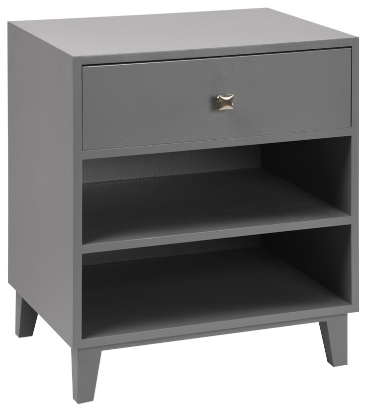 Alexander Top Drawer Side Chest Traditional Nightstands And
