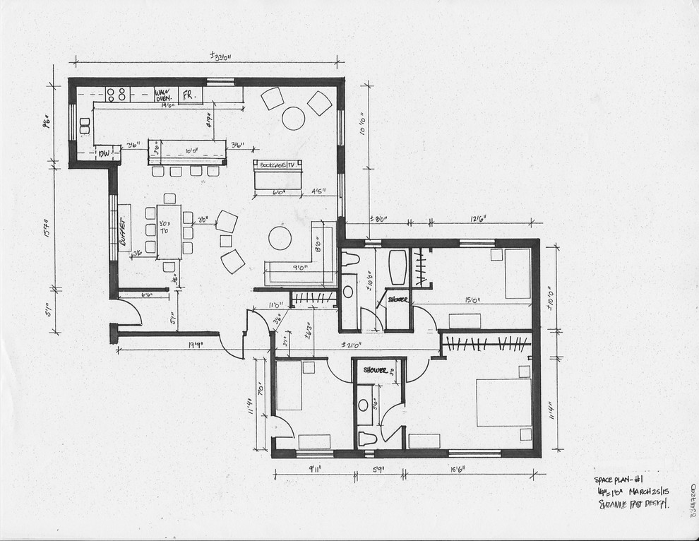 residential space plans- after