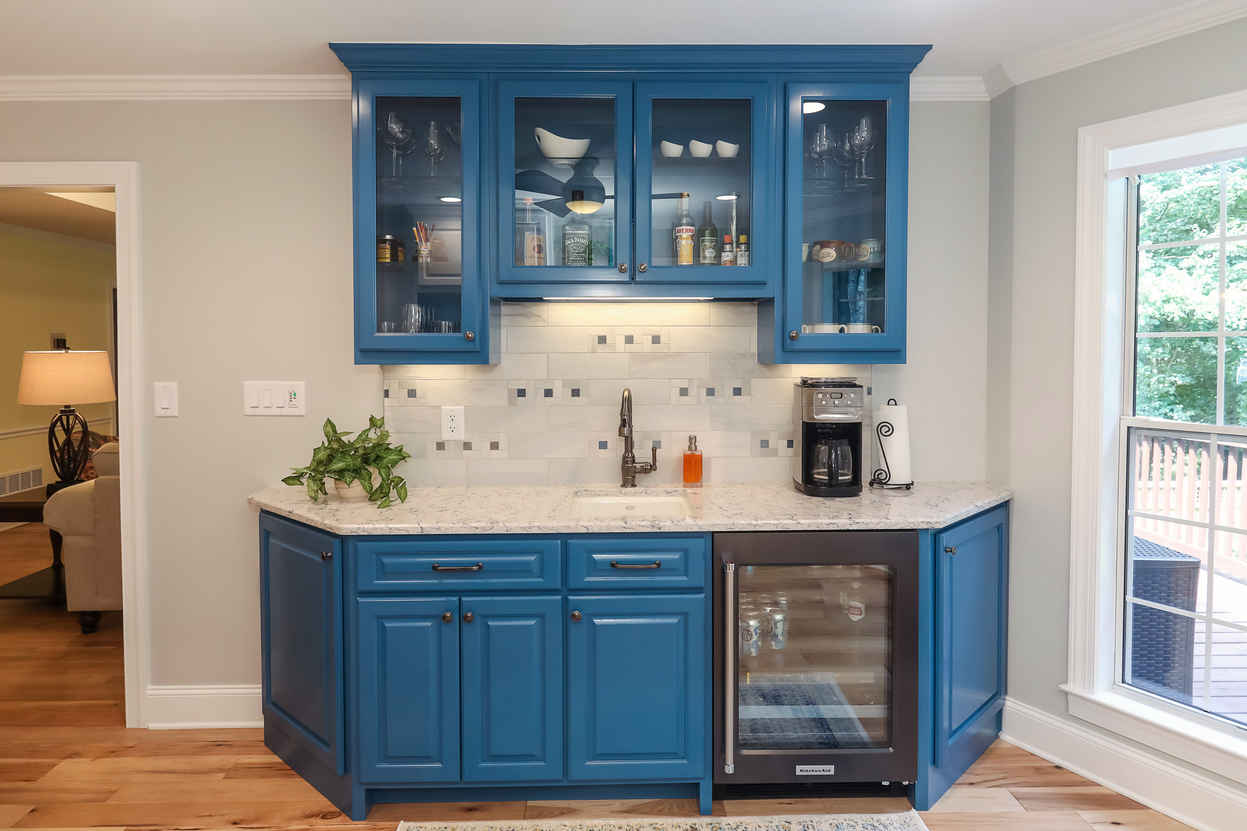 Custom Kitchen, Laundry, and Powder Room Remodel