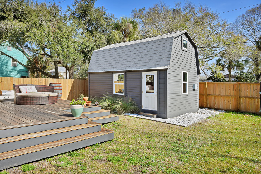 Historic Springfield Renovation Transitional Shed Jacksonville by Content Modern