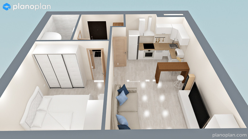 Планирование и построение дизайн проектов в программе Planoplan.