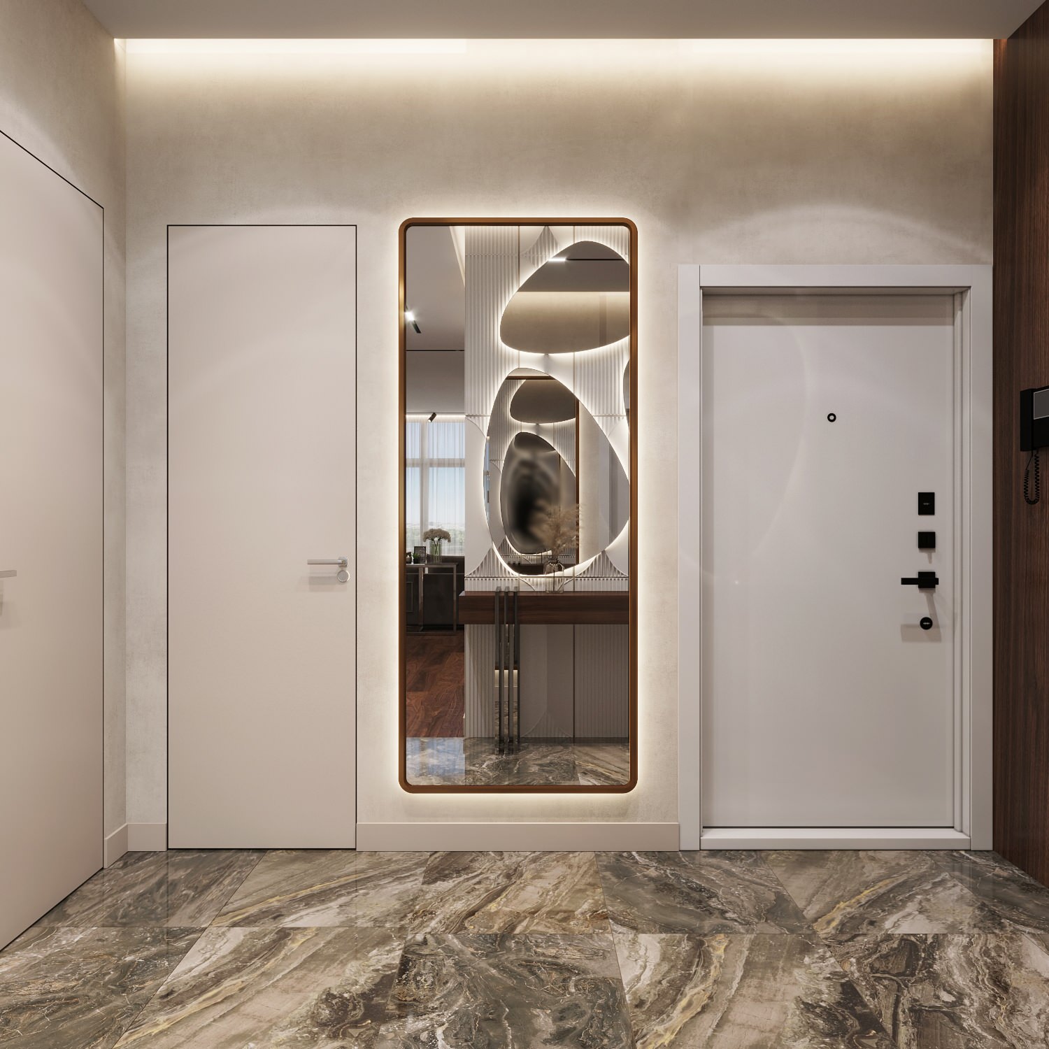 Проект квартиры 200 кв.м. 2021г.