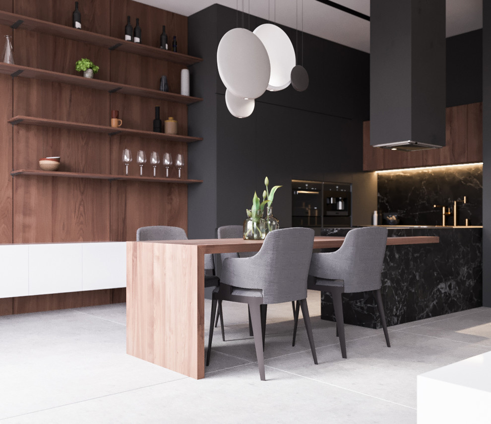 Современный интерьер для ЖК "Level"