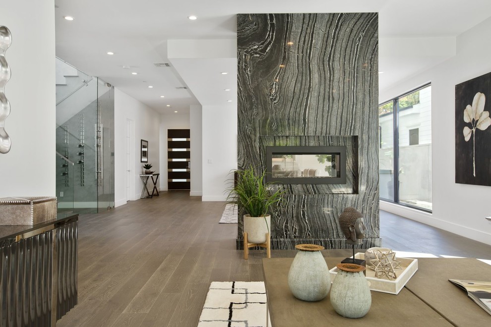 Современная дом в Лос-Анжелесе, район Студио Сити