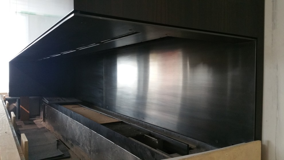 Inspiration for a modern home design remodel in Toronto
