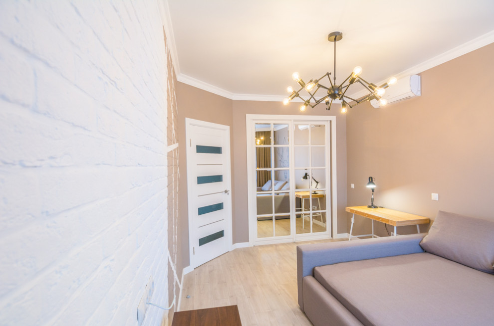 Ремонт по дизайн-проекту 1-комнатной квартире. ЖК Панорама, г.Краснодар,