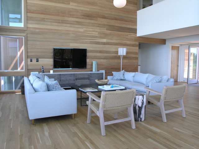 Fire Island Home modern-wohnbereich
