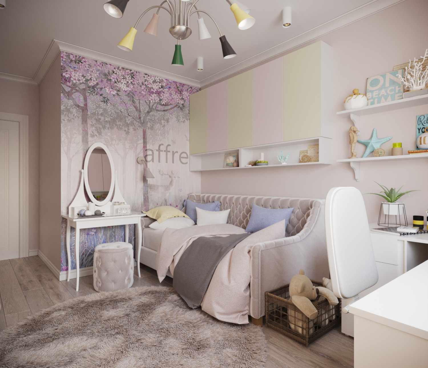 Интерьер для молодой семьи "Полет фантазий"