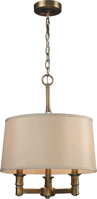 Elk Lighting 31264 3 Baxter Light Chandelier Traditional Chandeliers By Jungle Elk Lighting 31264 3 Baxter Light