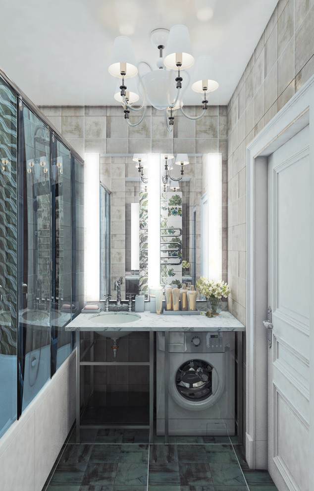 Двухкомнатная квартира в стиле Art Deco