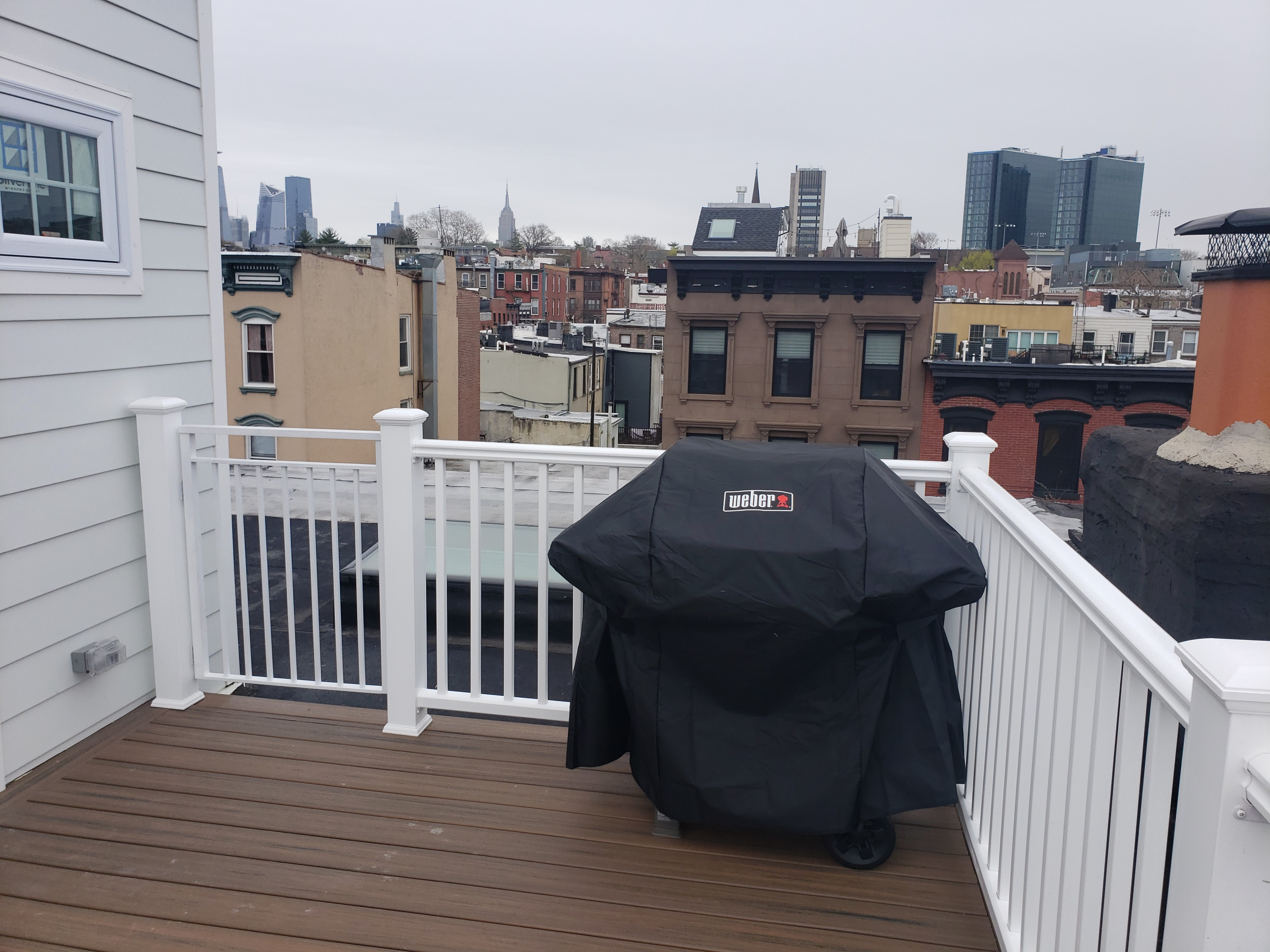 New Roof Deck, Kitchen and Bathroom Remodel on Garden Street in Hoboken