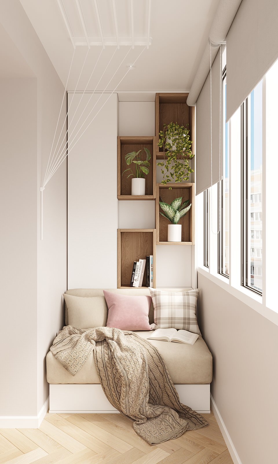 Романтичная квартира для молодой семьи