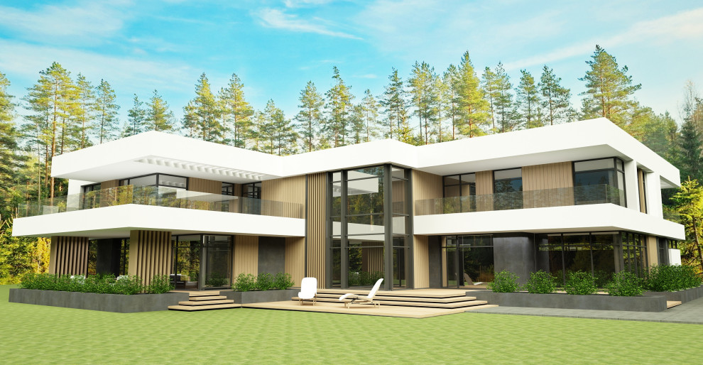 Проект индивидуального жилого дома. КП Руза Фэмили Парк