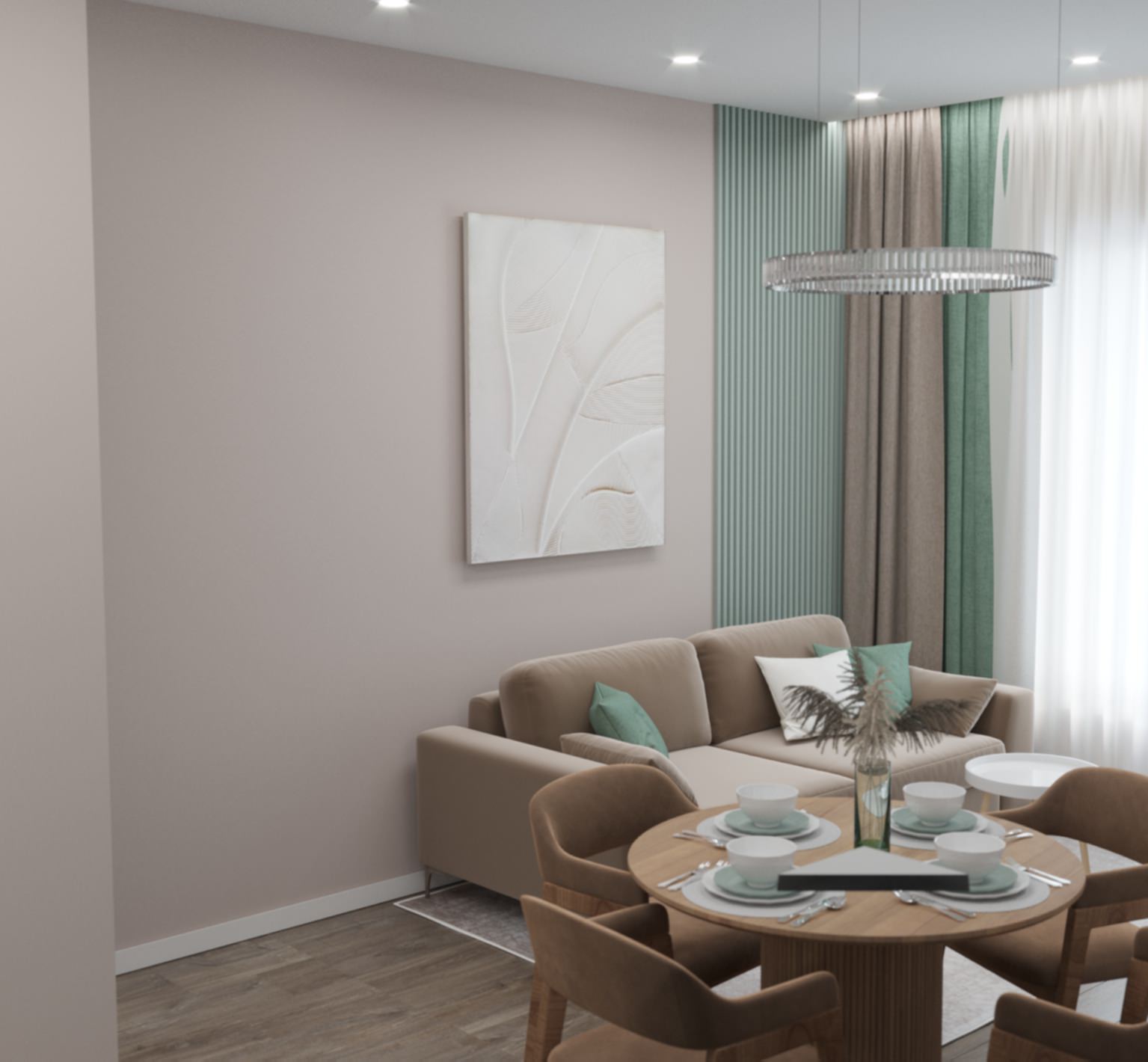 мятное мороженое