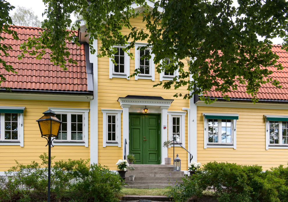 Design ideas for a country exterior in Stockholm.