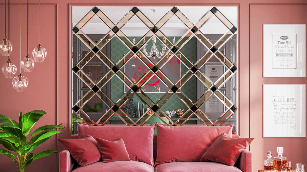 Зеркальное панно Дубай