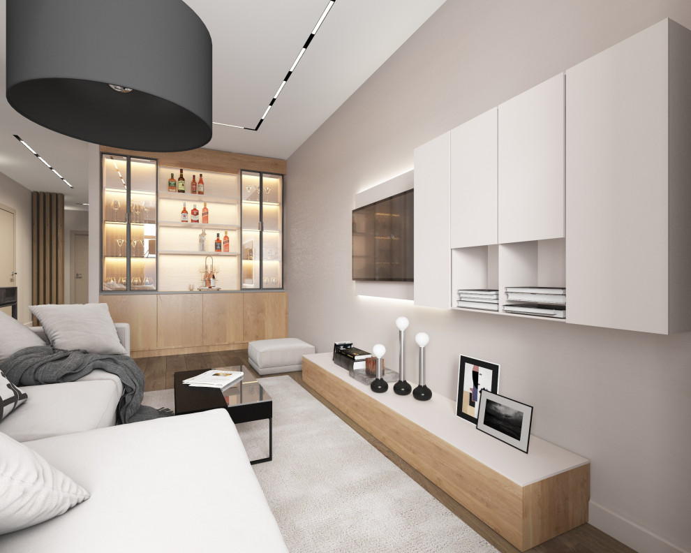 Проект квартиры в современном стиле