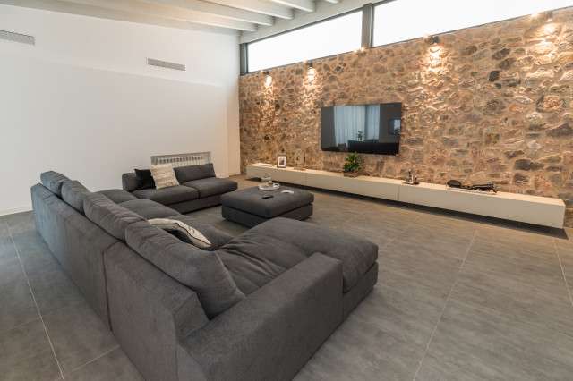 Obra nueva. Interiorismo integral contemporain-salon
