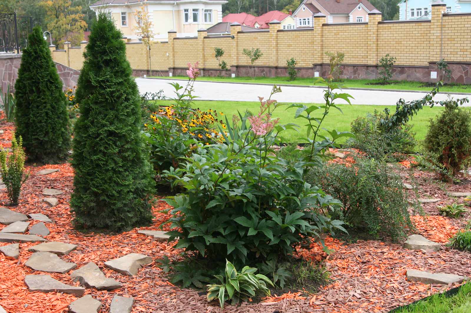 Цветники и альпинарии