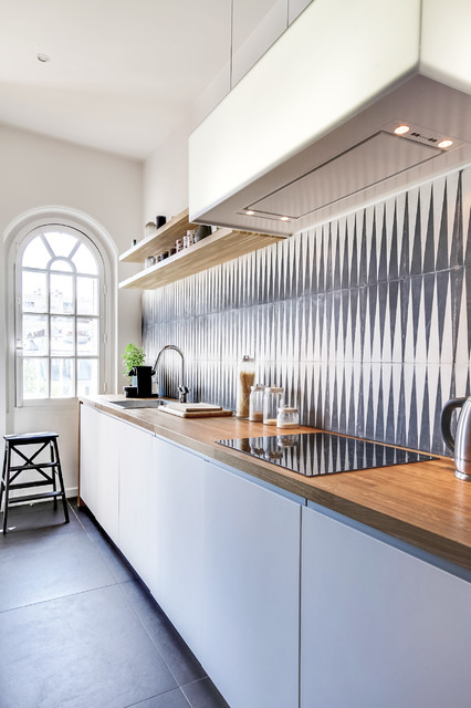 L'Haussmannien en N&B contemporary-koek
