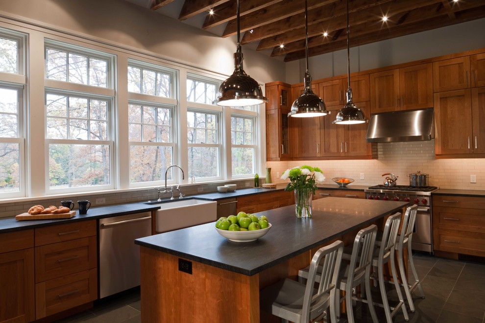 Kitchen - transitional kitchen idea in Baltimore