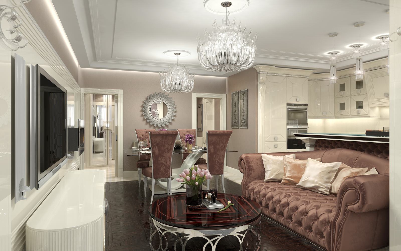 Жилой комплекс "Альбатрос", 64 м², стиль ар-деко