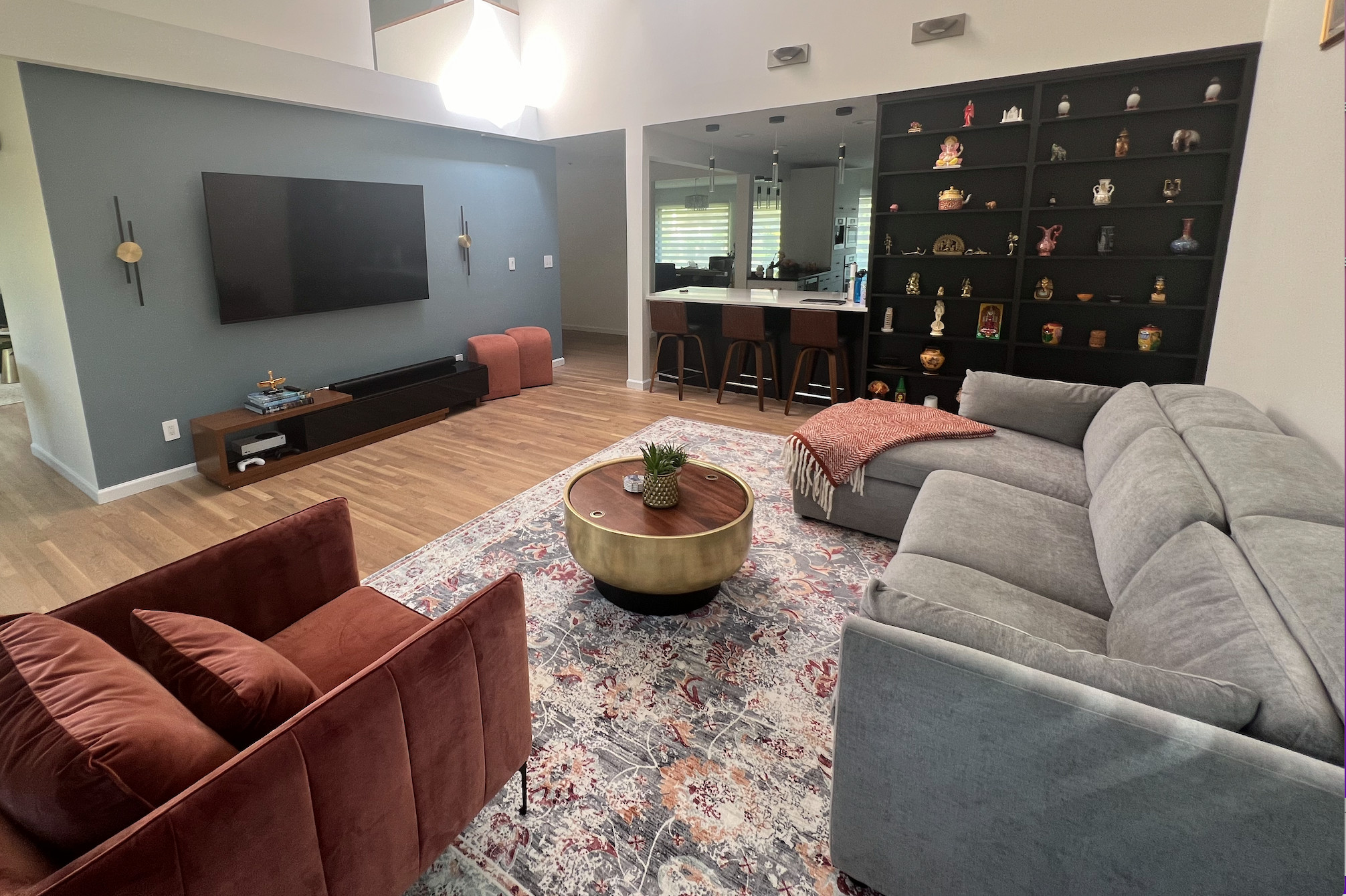 the modern house