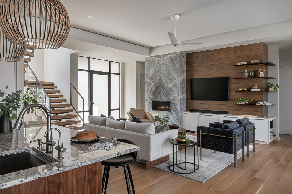 Glenridge Austin - Contemporary - Living Room - Austin - by Katz ...