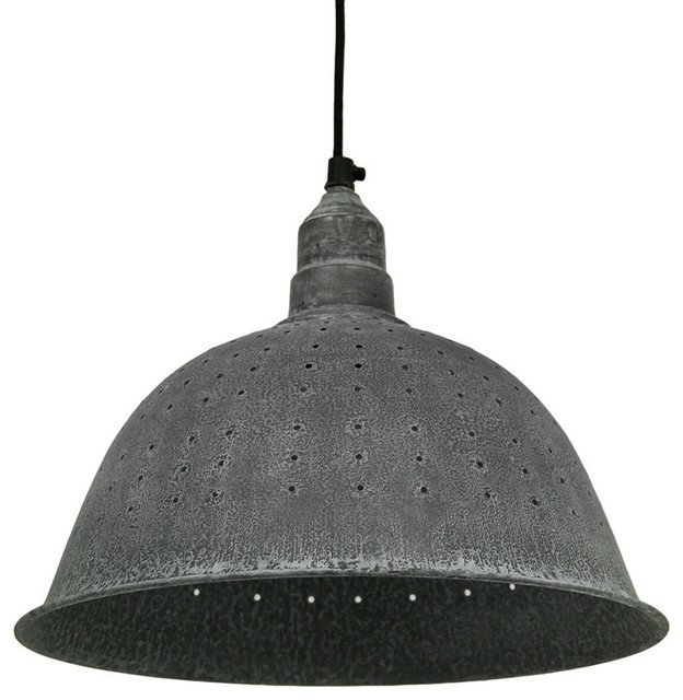 Colander Pendant Light Farmhouse Pendant Lighting by Market Man