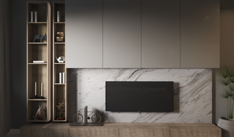 минималистическая гостиная