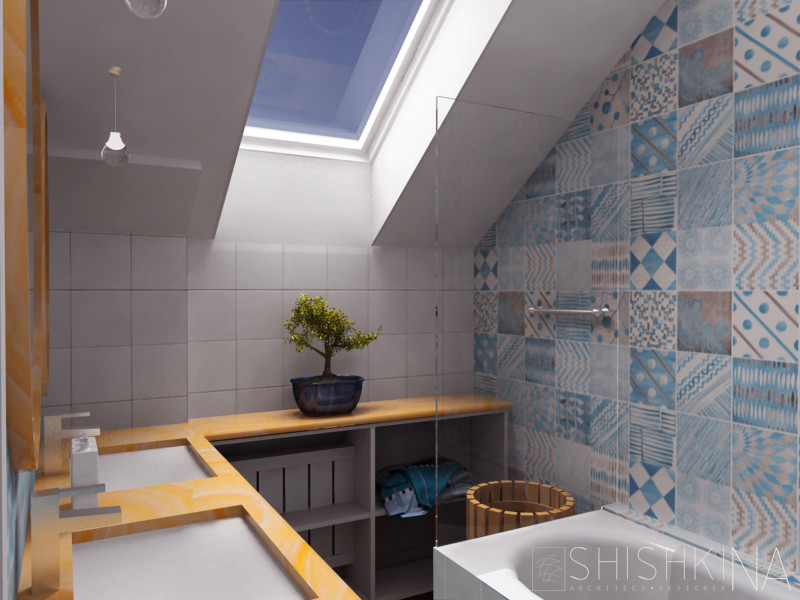 Загородный дом. Мансардный этаж