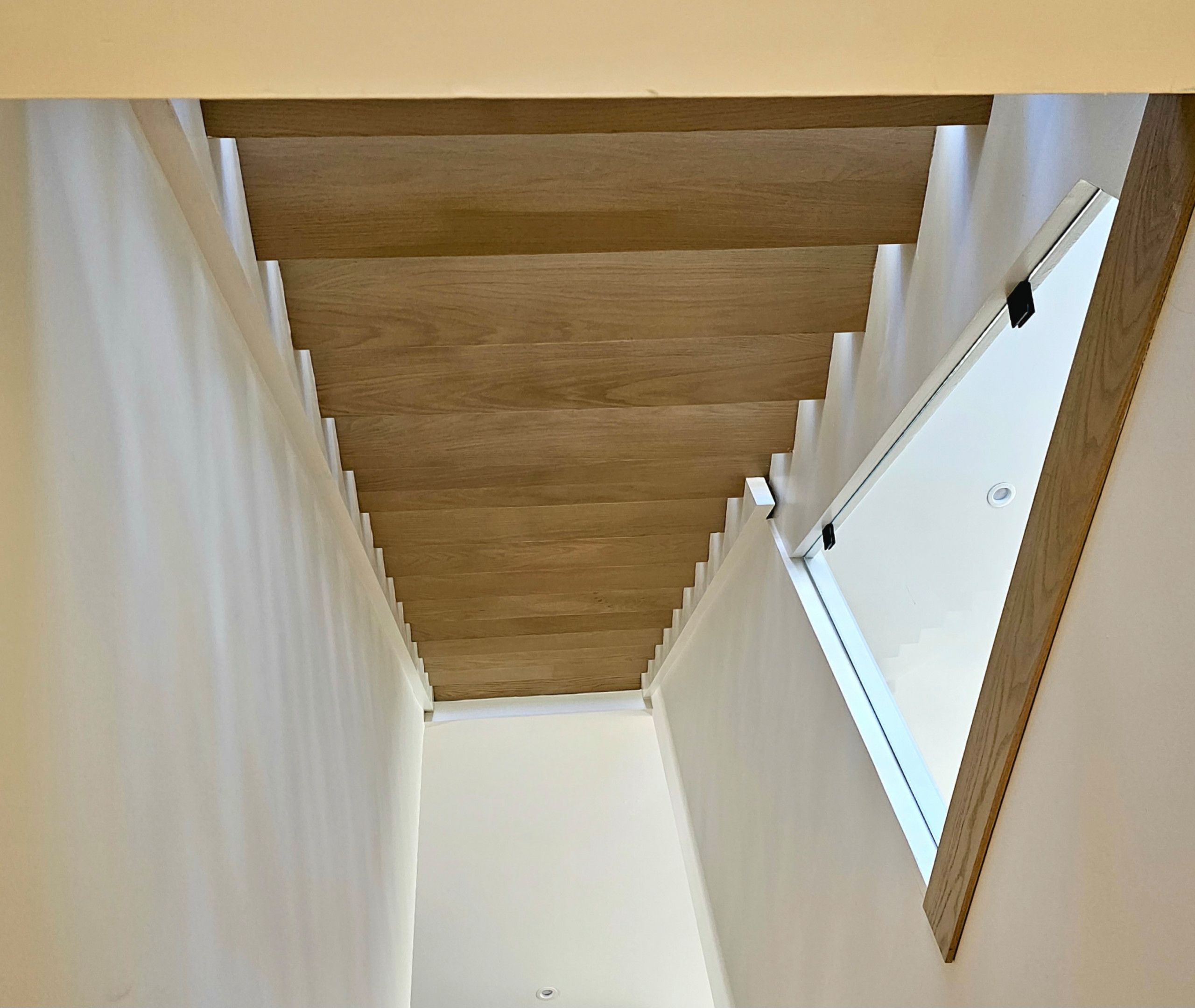 111_Open-Rise Stair with a Stunning Pool View, Great Falls, VA 22066