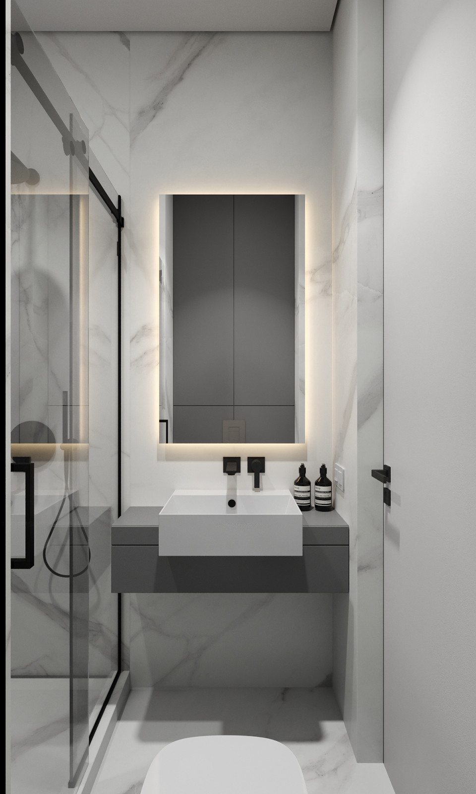 Дизайн интерьера квартиры в современном стиле в ЖК Небо