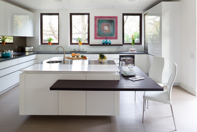 modern kitchen islands design with seating