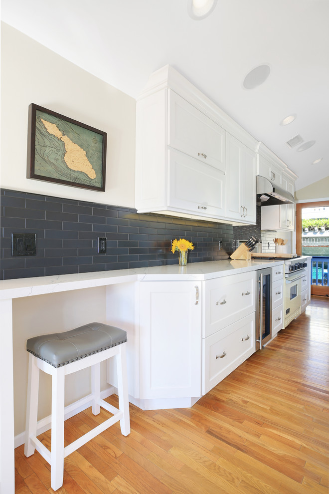 Transitional kitchen photo in Orange County