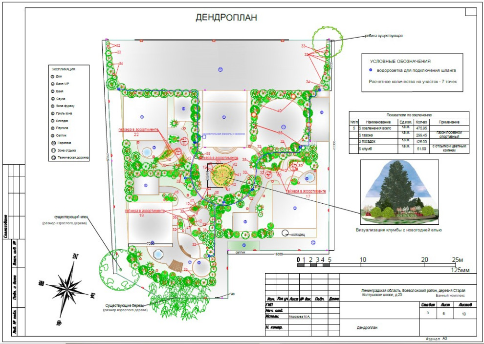 Деревня Старая. Банный комплекс