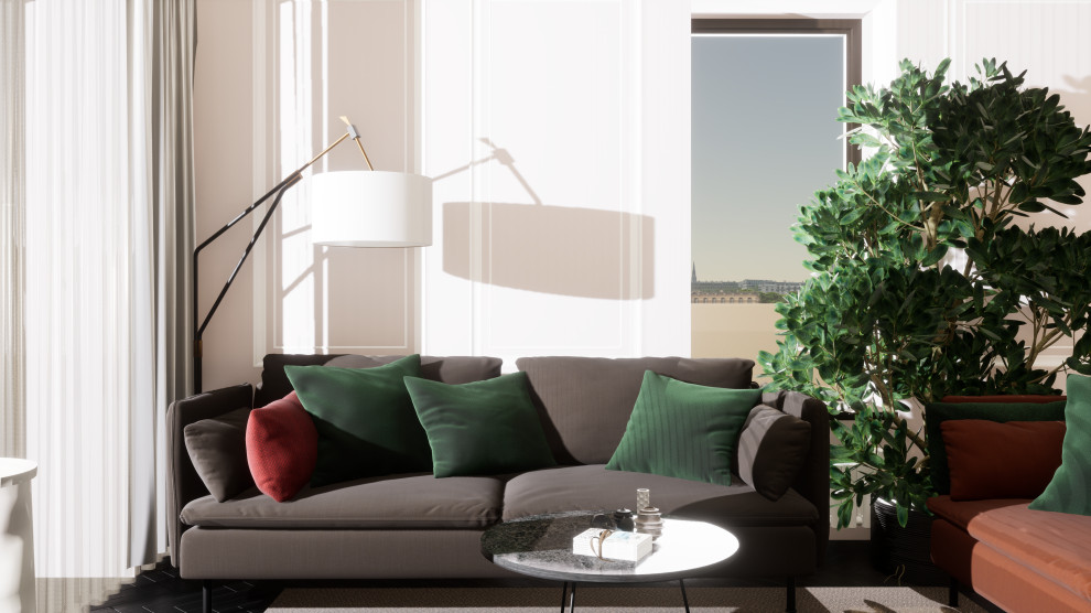 Индивидуальный жилой дом Альпийская деревня 125 м2