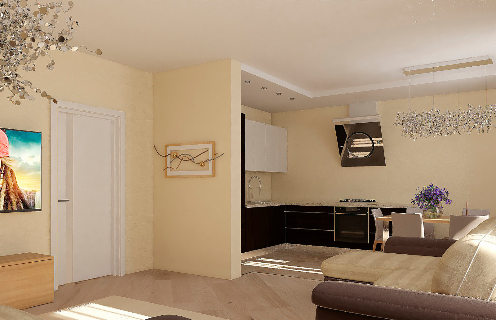 частный интерьер квартира г. Екатеринбург