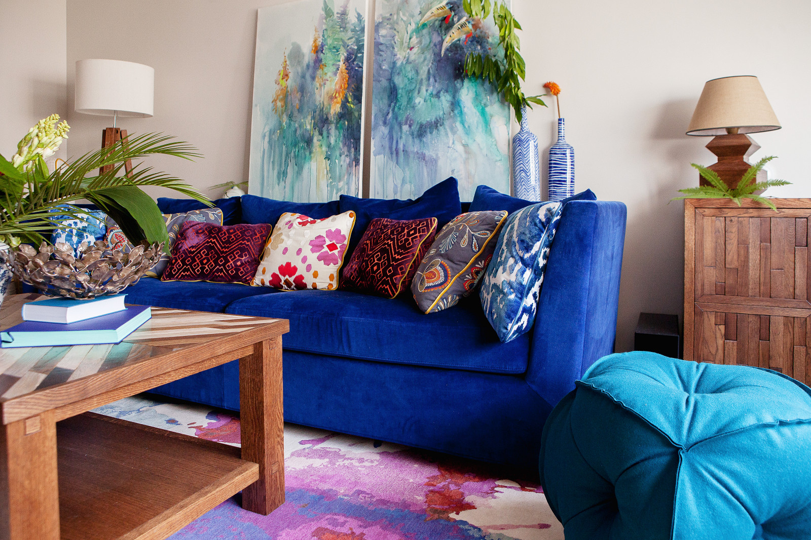 Тропическая гостиная