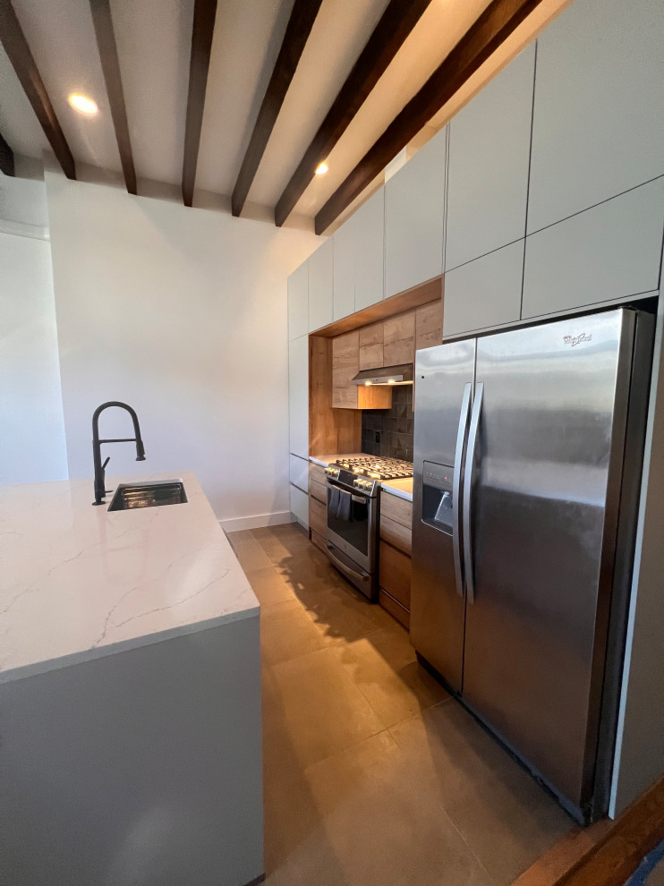 Gut renovation of a kitchen in Middle Village