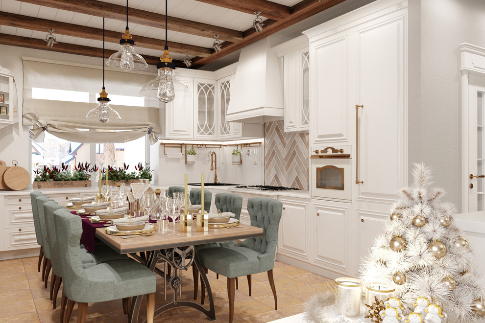 Частный дом в г. Сызрань. Кухня-столовая